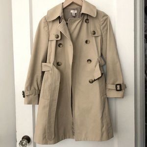 JCrew Factory, Classic Trench Coat